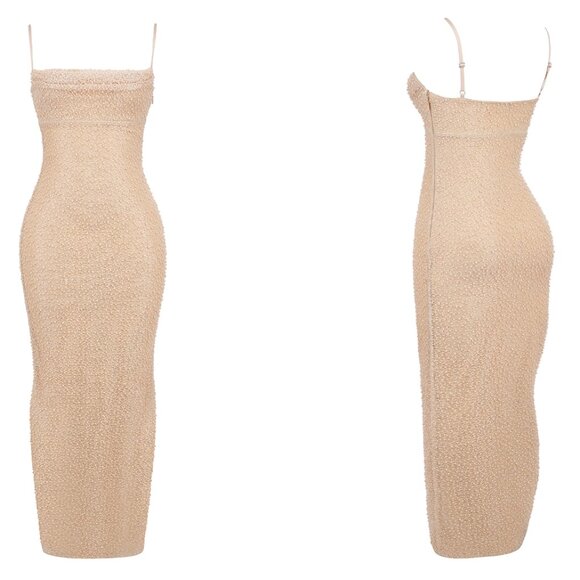 HOUSE OF CB 'Calla' Seapearl Embellished Maxi Dress NWT - Picture 6 of 11